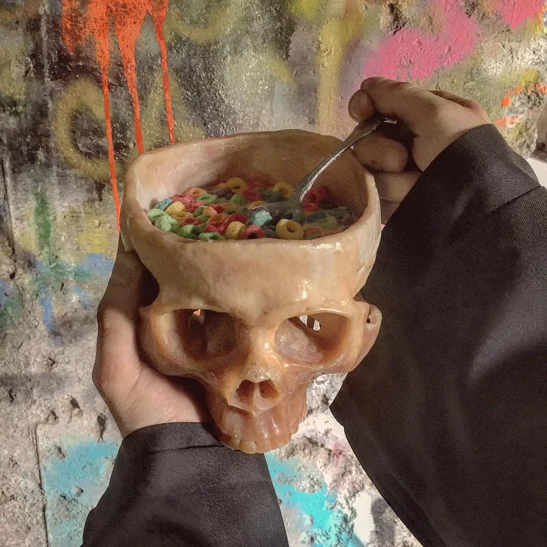 🔥🔥Last Day Promotion 49% OFF🎃Human Skull Bowl 💀