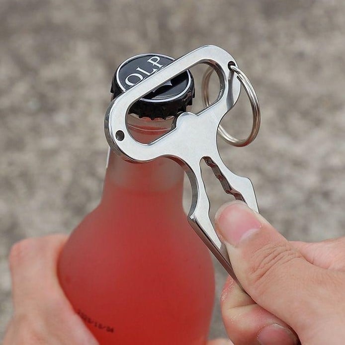 💥LAST DAY SALE 50% OFF💥Outdoor Multifunctional Keychain⚡BUY 5 GET 5 FREE