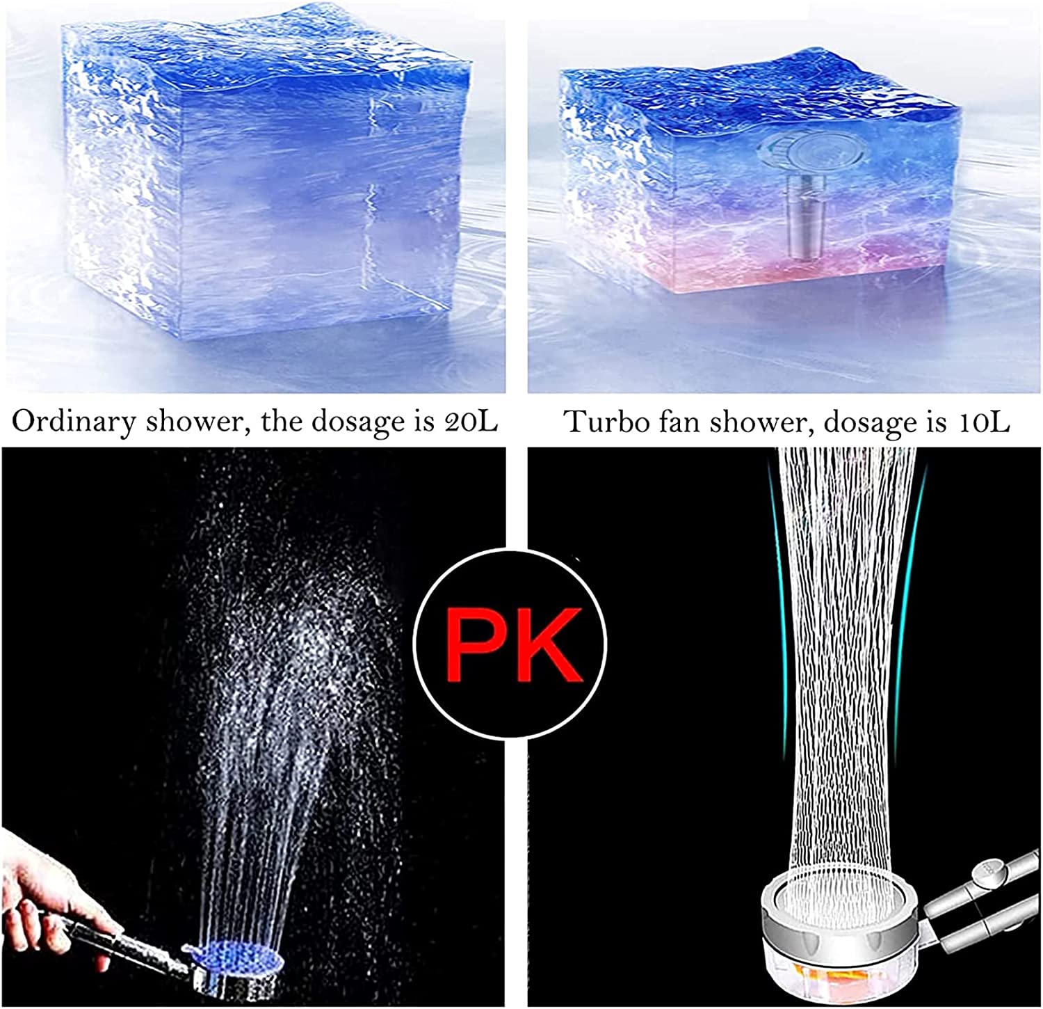 (🎄Christmas Hot Sale🔥🔥)High Pressure Shower Head(BUY MORE SAVE MORE)