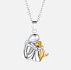 Hug Pendant Necklace(𝐒𝐭𝐞𝐯𝐞 𝐑𝐨𝐞𝐬 𝐇𝐚𝐧𝐝𝐦𝐚𝐝𝐞®)