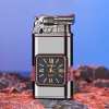 Windproof Lighter Vintage Watch Bezel Jet flame Torch