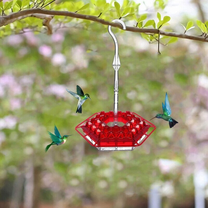 (🔥Last Day Promotion-SAVE 50% OFF) Mary's Hummingbird Feeder With Perch And Built-in Ant Moat-BUY 2 FREE SHIPPING