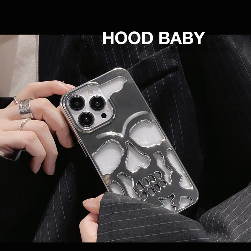(Christmas Hot Sale- 49% OFF) Electroplated Skull Phone Case
