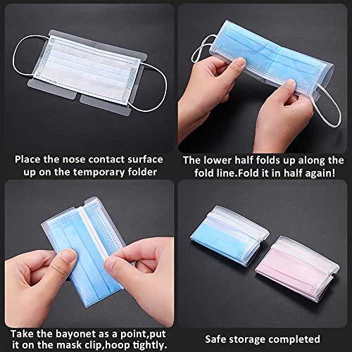 Portable Face Masks Storage Clip