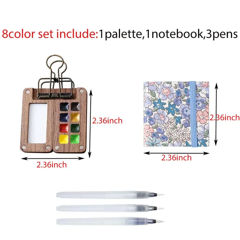 🎨Pocket Artist Watercolor Travel Paint Set