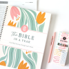 🔥✝️📚The Bible In A Year: A 52-Week Study(✨Hardcover Book)