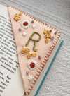 🔥LAST DAY 67% OFF -🎁Personalized Embroidery Felt Bookmarks