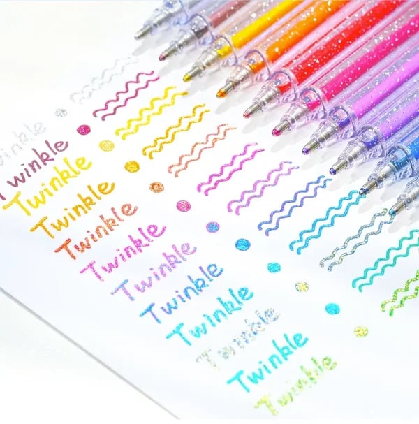 💥Clearance Sale - 50% OFF🎁 Glitter Gel Pen Set