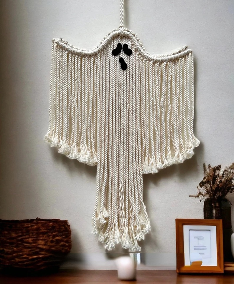 🎃Macrame Halloween Ghost