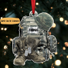 Military Uniform - Boots & Hat - Personalized Flat Acrylic Ornament, Buy 2 Free Shipping Only Today