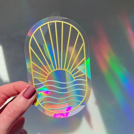 🌈Rainbow Sun Catcher Window Sticker