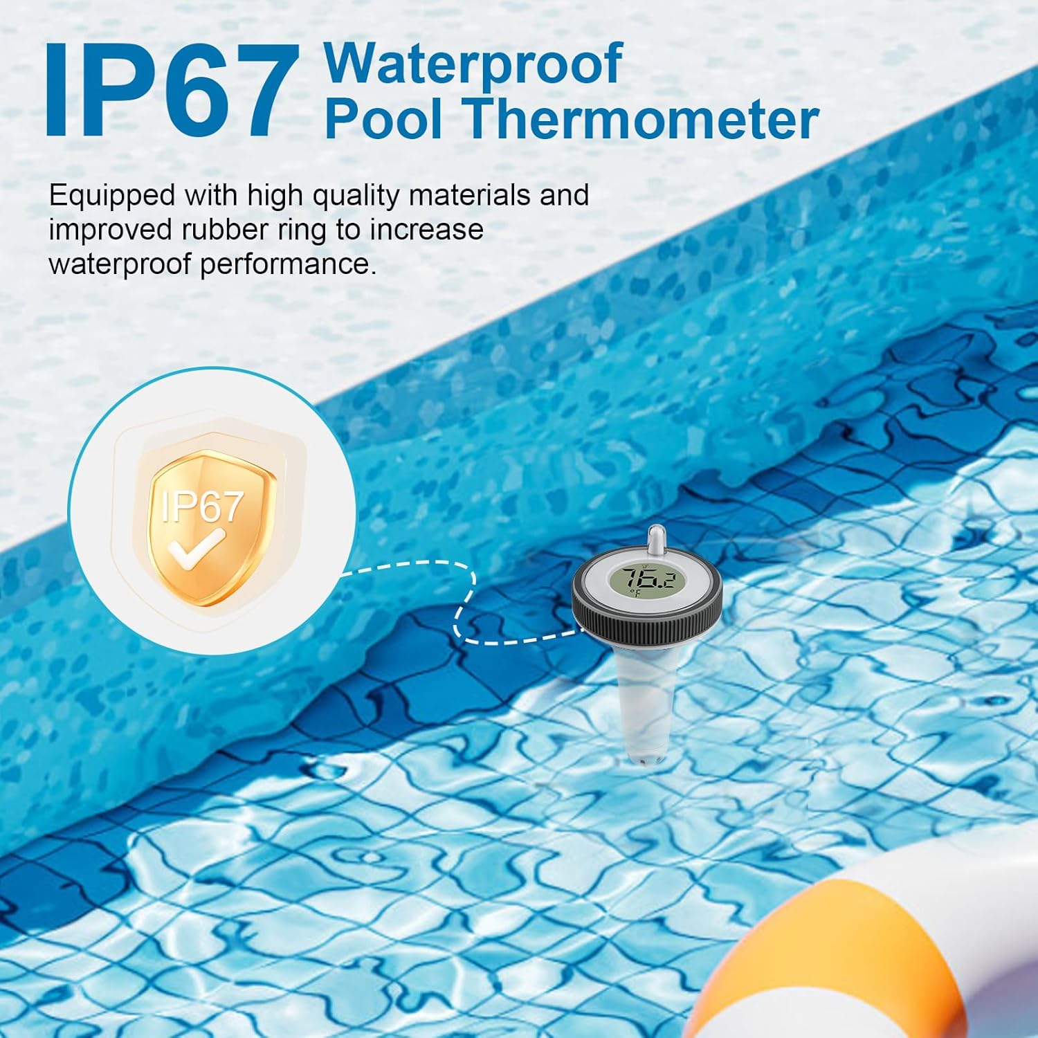 🔥Last Day Promotion 70% OFF💥🏊Pool Thermometer🌡️(Fahrenheit Celsius switchable)