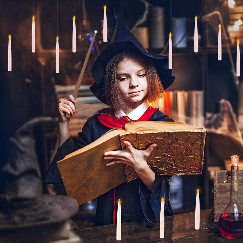 🔥Heißer Verkauf 49% Rabatt🕯️Flammenlose Schwebekerzen