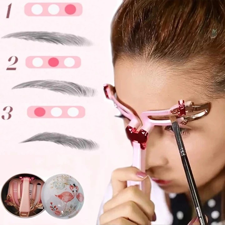 Early  New Year Hot Sale 50% OFF - Adjustable Eyebrow Shapes Stencil(Buy 3 Free Shipping)