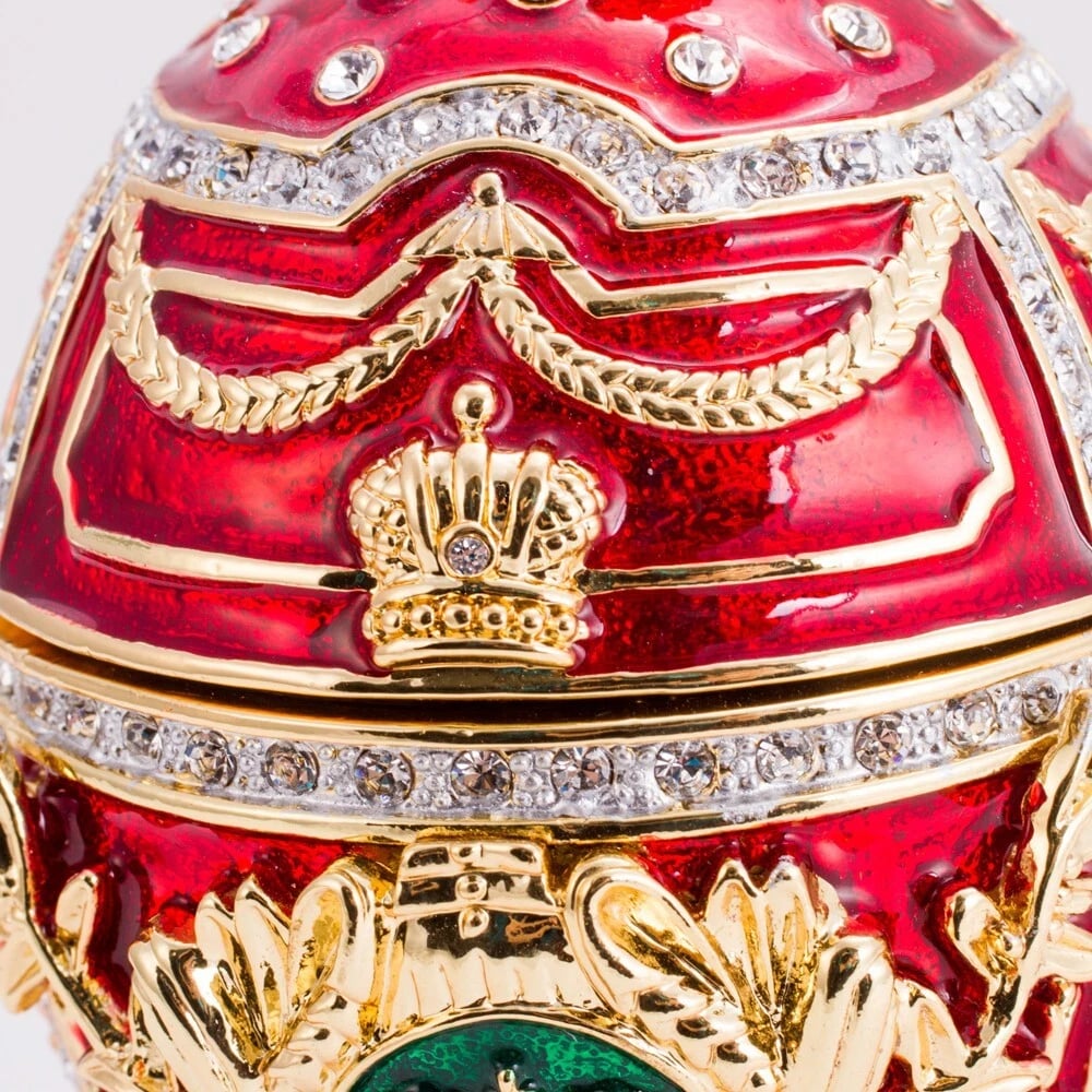 🎁TikTok Last Day Sale - 70% OFF🔥Red Lions Faberge Egg Music Box