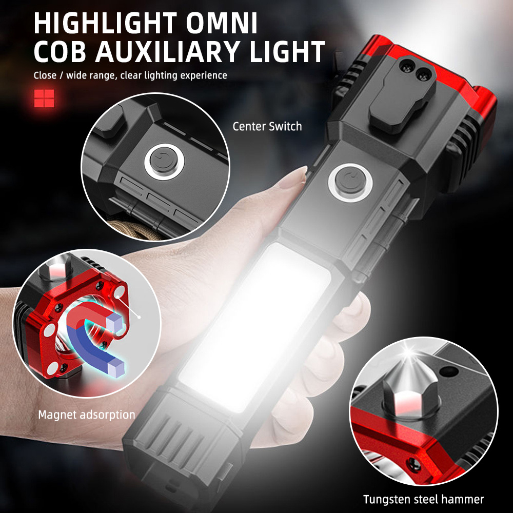 🔥LAST DAY PROMOTION 48% OFF🔥Multifunctional Emergency Car Safety Flashlight