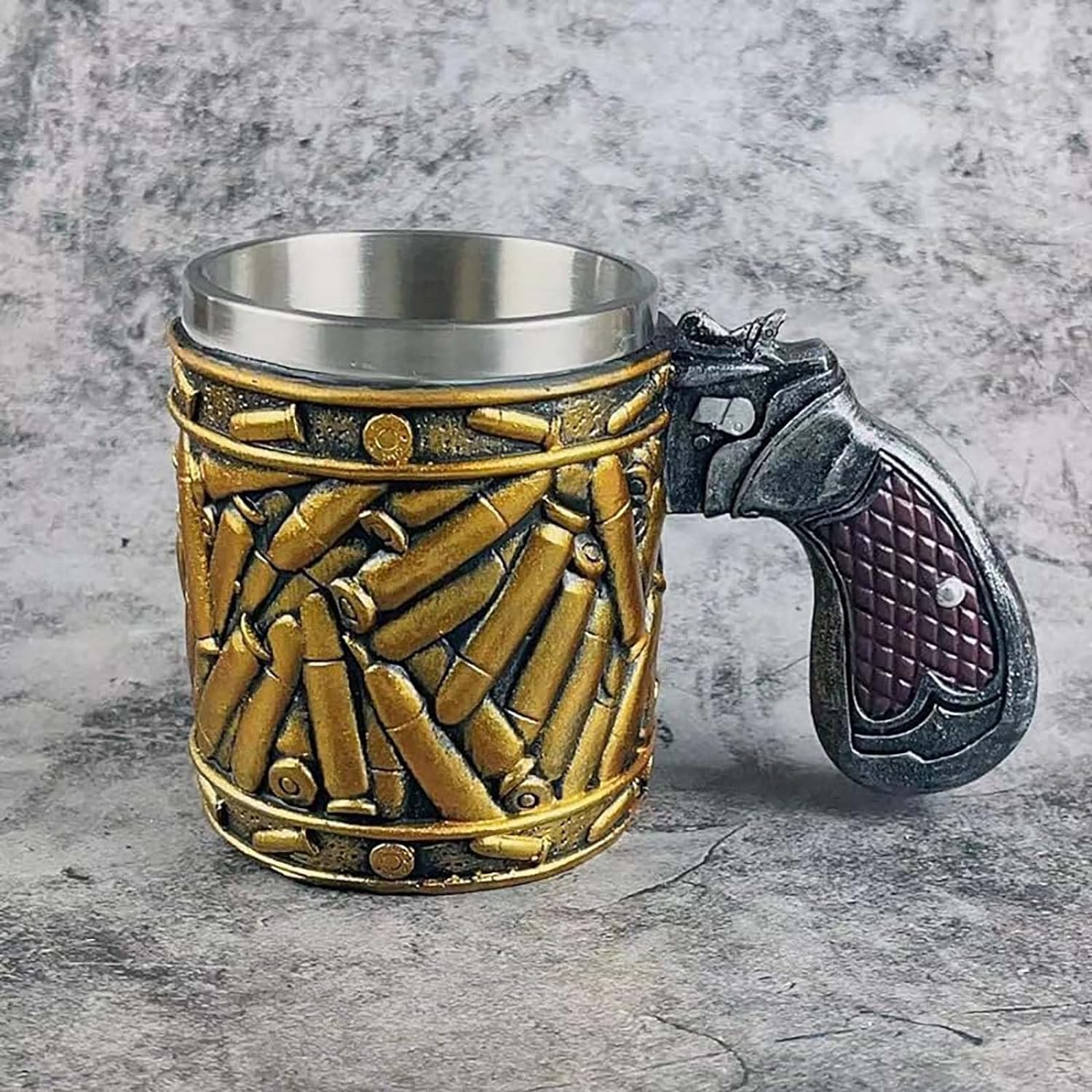 🔥Handmade Revolver Bullet Beer Cup-Buy 2 Get Free Shipping