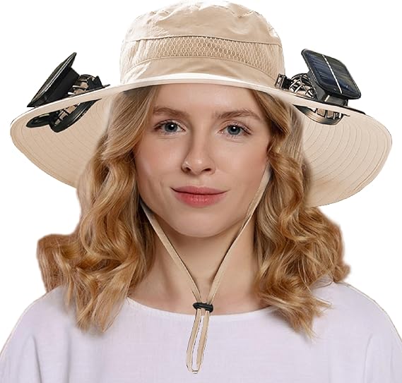 🔥Father's Day Promotion -⚡2025 New Ultralight Solar Fan Sun Hat – Lighter Than a Baseball!⚾(Only 11oz)