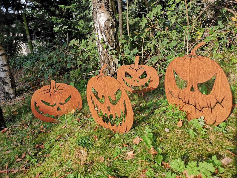 🎃Halloween Sale !!! [49% OFF] -Handmade Rusty Metal Halloween Pumpkins