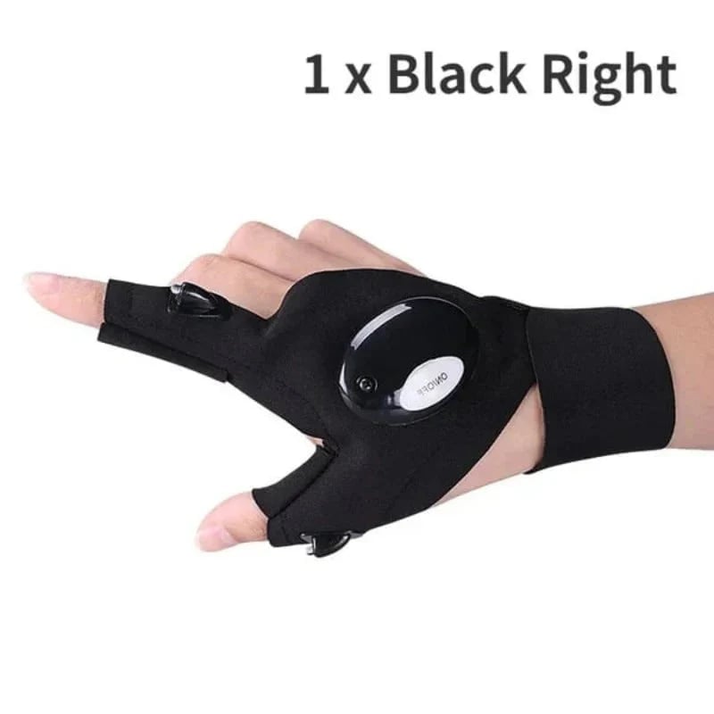 🎁TikTok Last Day Sale - 70% OFF🔥Hands-Free LED Half Finger Gloves