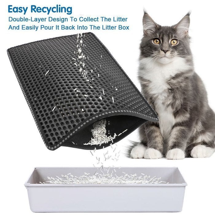 🎅2024 Christmas Promotion🎄！Foldable Cat Litter Mat(Free shipping on 2 or more items!)