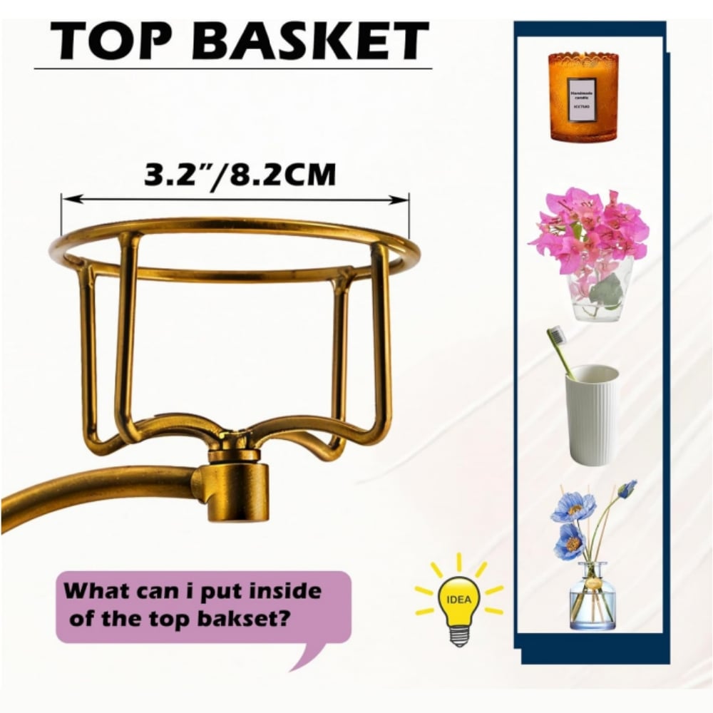 🎁TikTok Last Day Sale - 70% OFF🎉Hand Towel Holder with Vintage Candle Holder