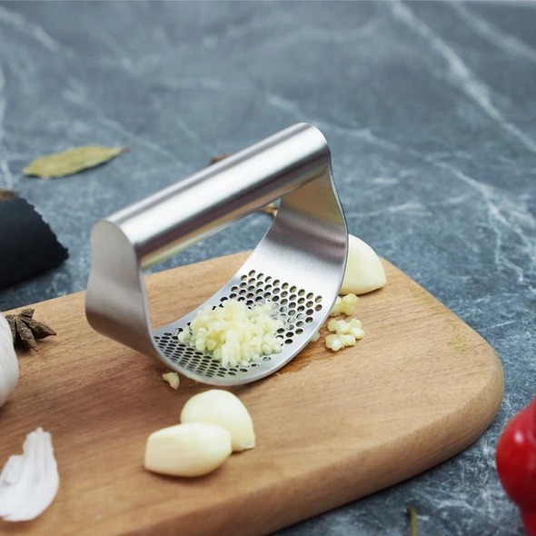 (🎄Early Christmas Sale🎄- Save 50% OFF) Garlic Presses(304 Stainless steel)--Buy 4 Free Shipping