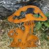 🔥 4th of July Sale – 50% OFF! Minimalist Metal Mushroom Garden Stake – Outdoor Memorial & Home Garden Art for Lawn Decoration