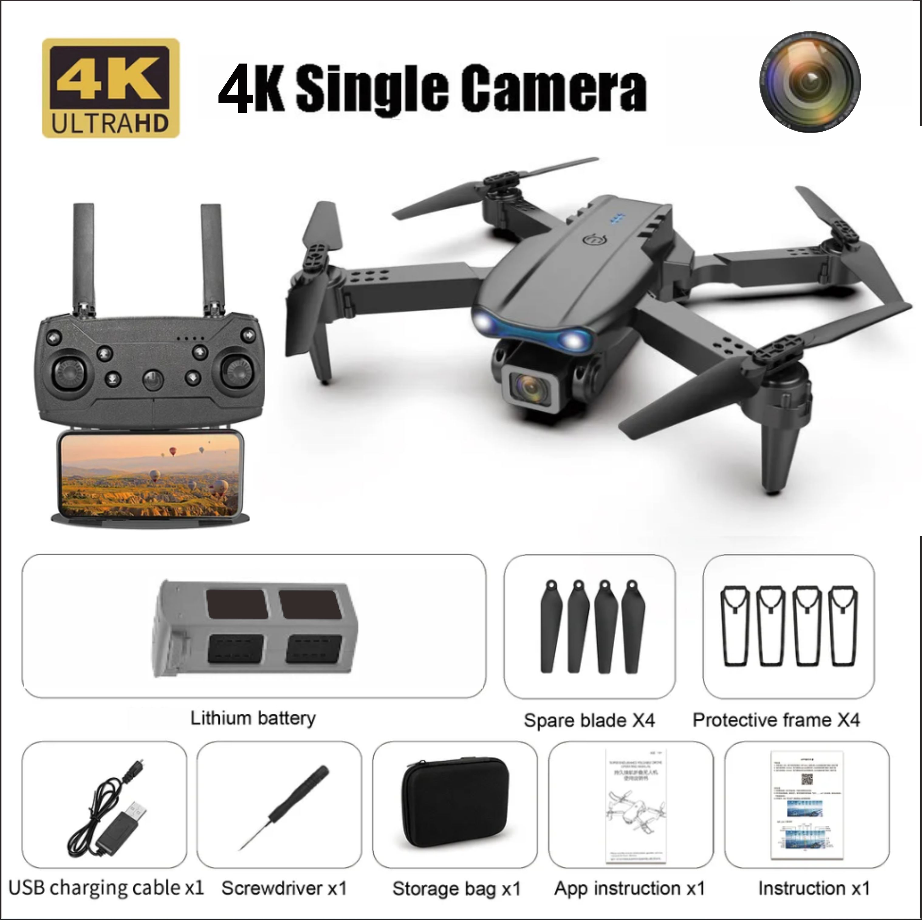 🎁Christmas Sale 70% OFF🚁ZV1-728Drone-LATEST Drone with 6k UHD camera