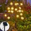 Outdoor Waterproof Cherry Blossom  Multicolor Solar Garden Lights