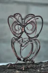 🦉Owl Sculpture - Real wire wrapped Metal owl