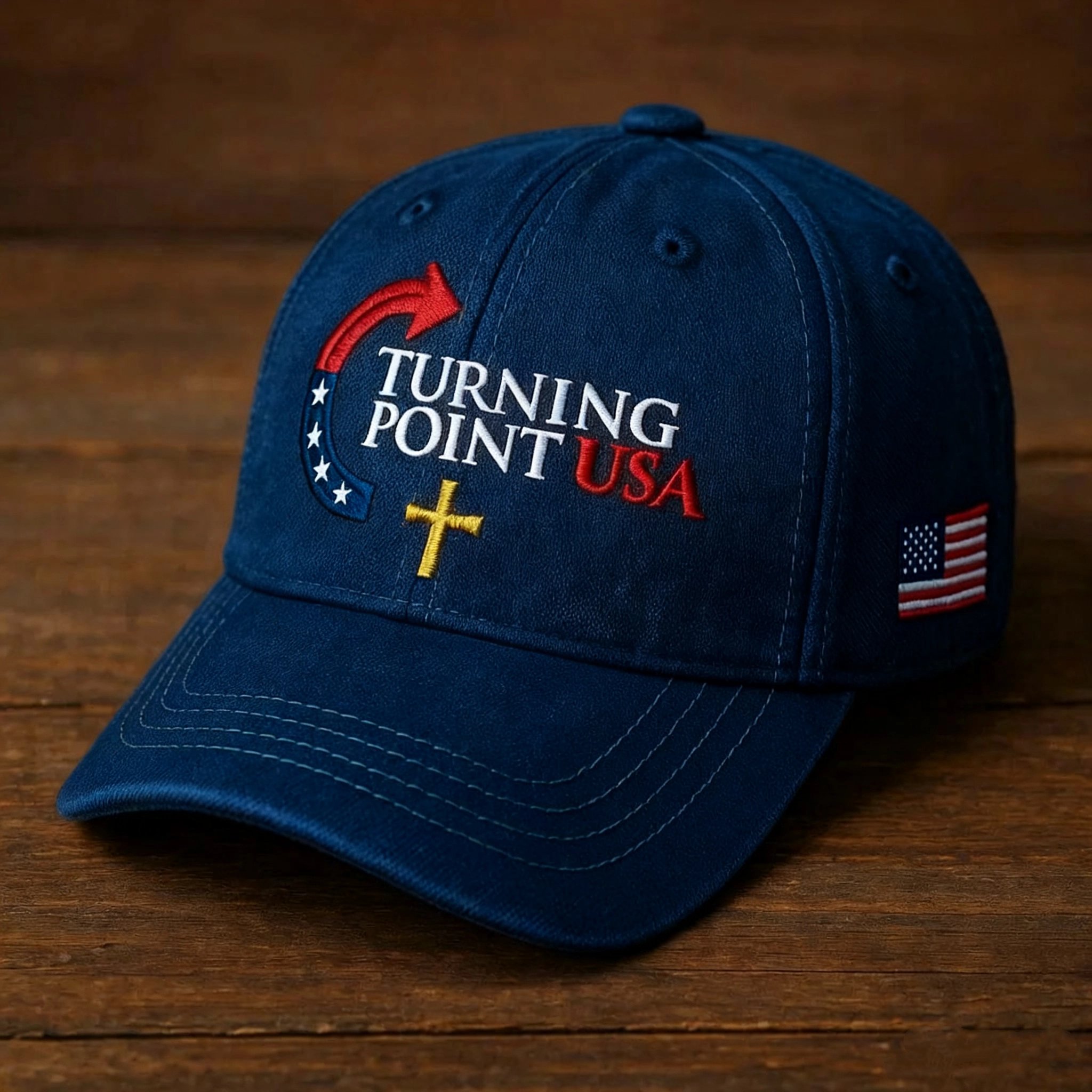 🔥LAST DAY 50% OFF - Turning Point USA Patriotic Cap✨(Breathable & Lightweight Comfort & Unisex Fit)