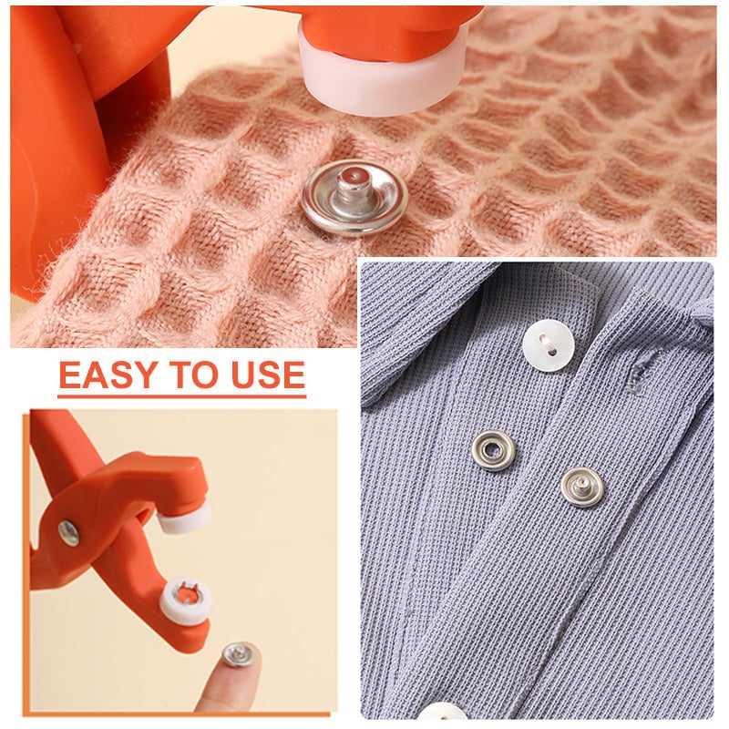 (🎄Christmas Pre Sale Now-49% Off) Metal Snap Buttons with Fastener Pliers Tool Kit