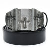 (🔥New Arrival) Fashion Punk Genuine Leather Belt With Lighter