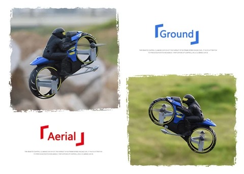 Flying Motorcycle RC Drone