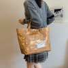 🔥Damen-Einkaufstasche mit Buchstaben-Print👜