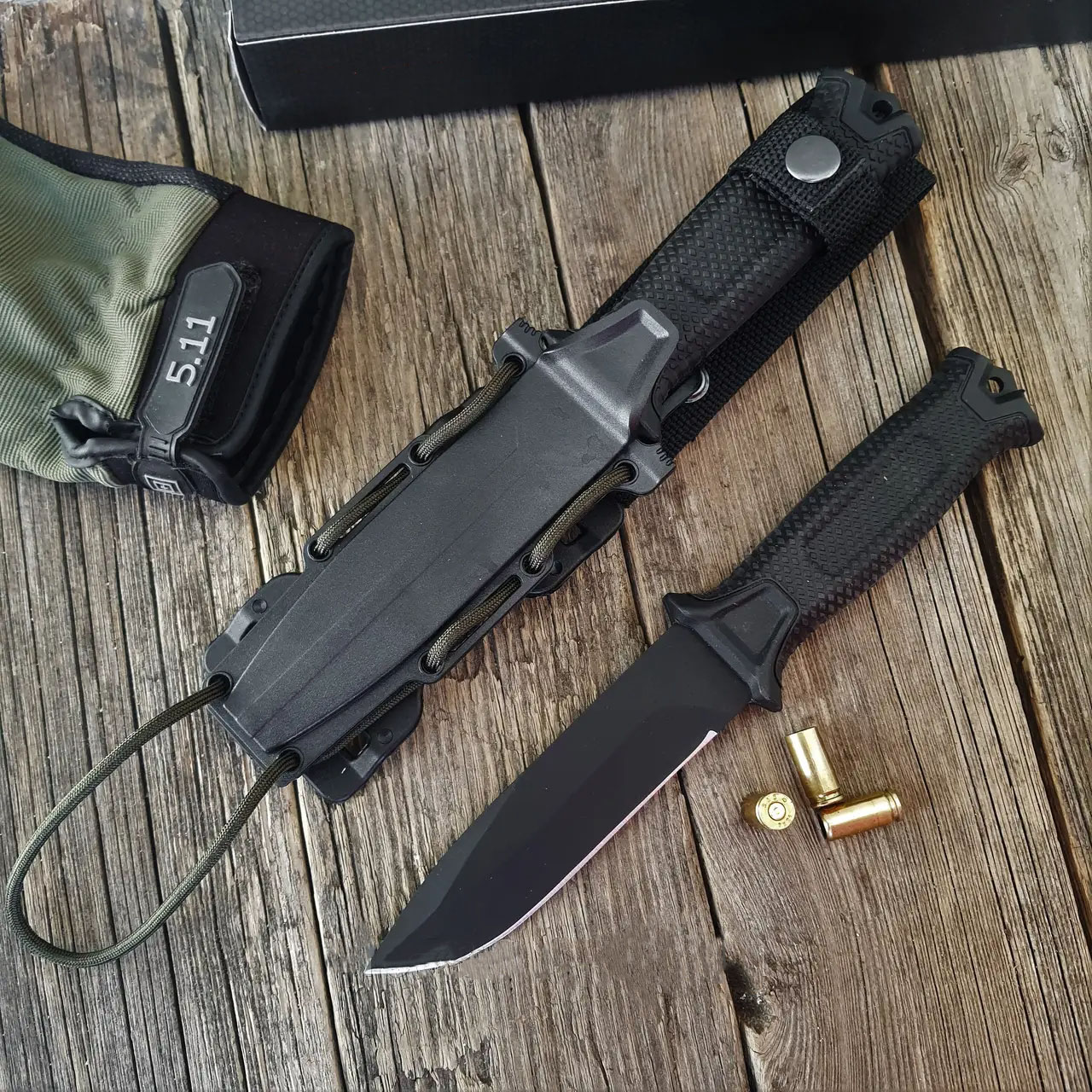 TOSAHWI Handmade Tactical Knife Military Strongarm