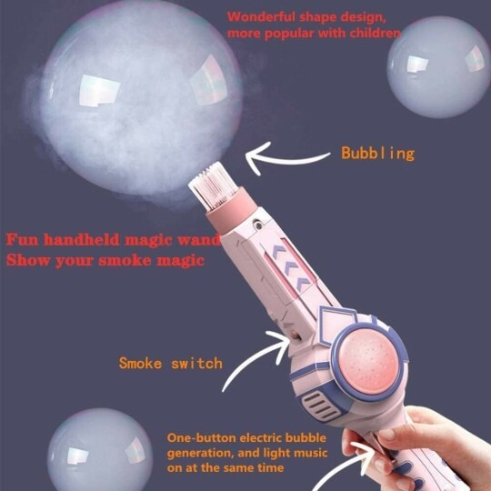 ⛄Early New Year Hot Sale 50% OFF⛄ -🌈Hot Sale🌈Elastic Smog Bubble Machine