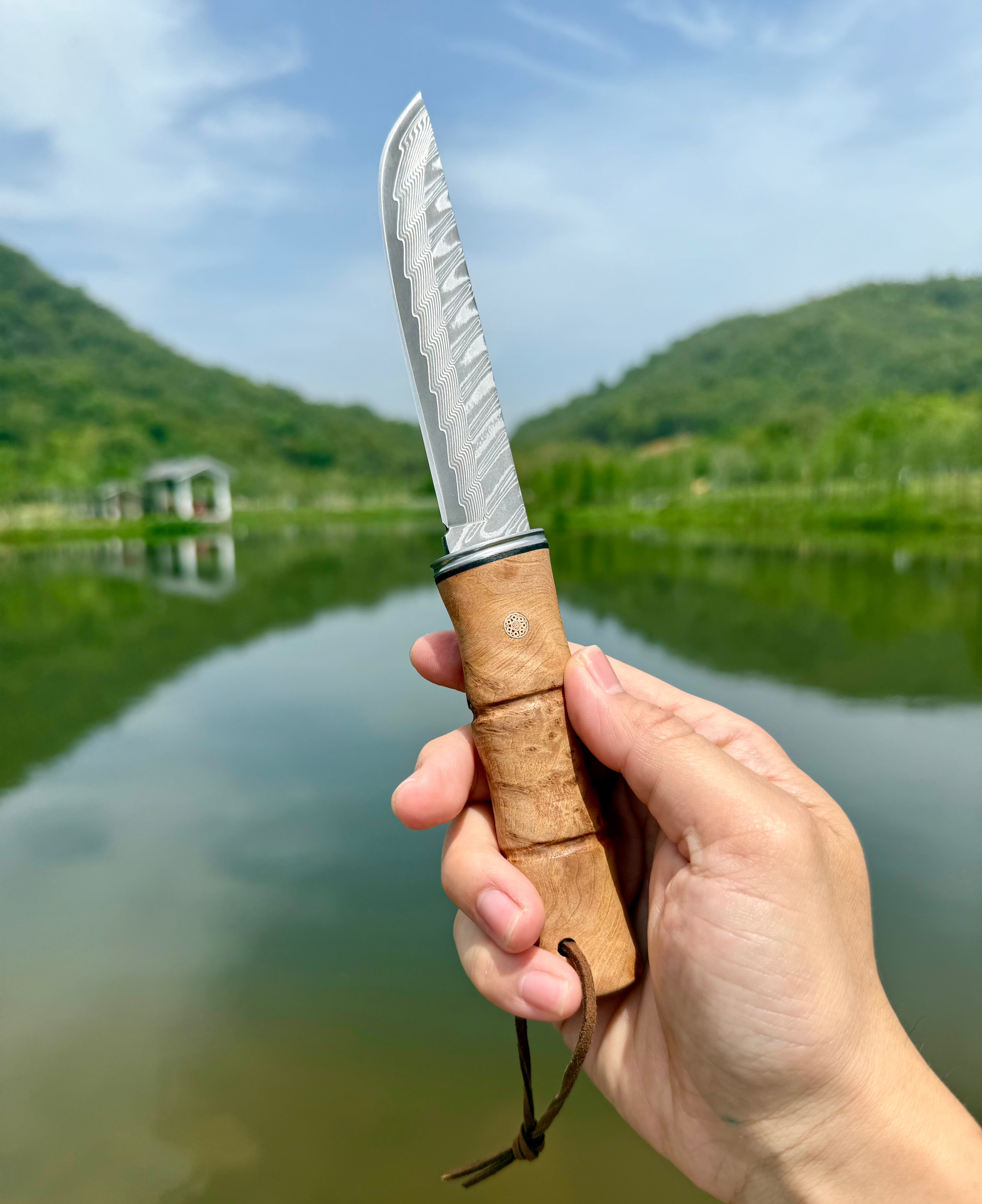 Burl Edge Survival Knife