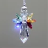 Crystal Guardian Angel Christmas Tree Ornament