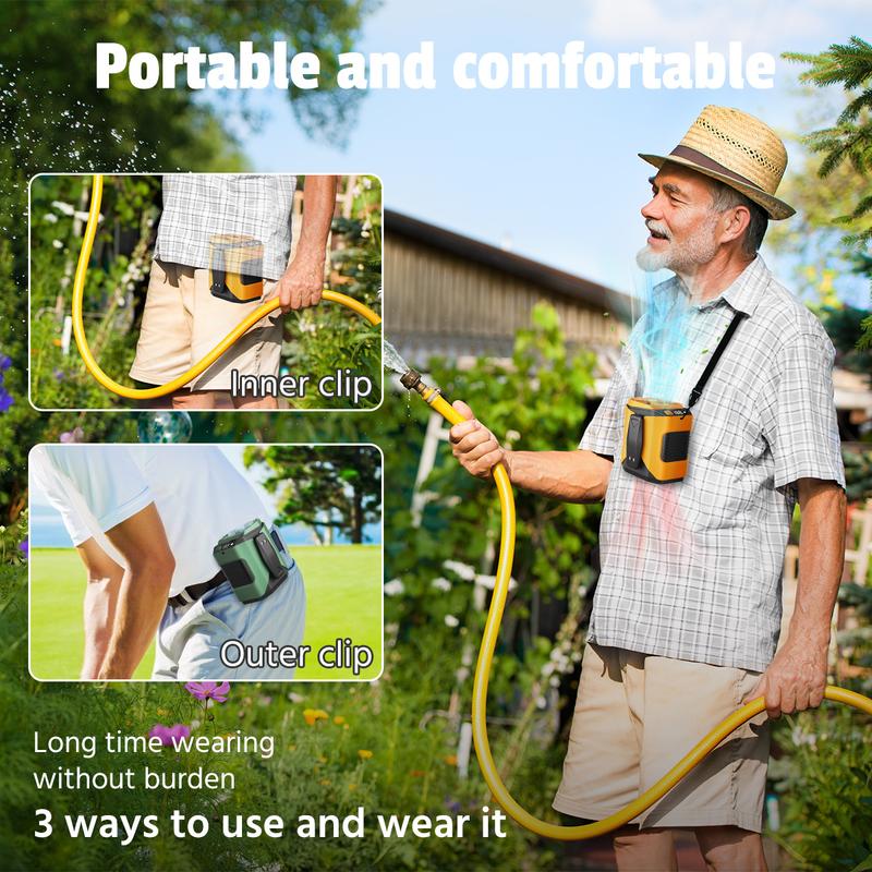 Father’s Day Promotion SAVE 49%🔥 2025 Upgraded Multifunctional Waist Clip Fan