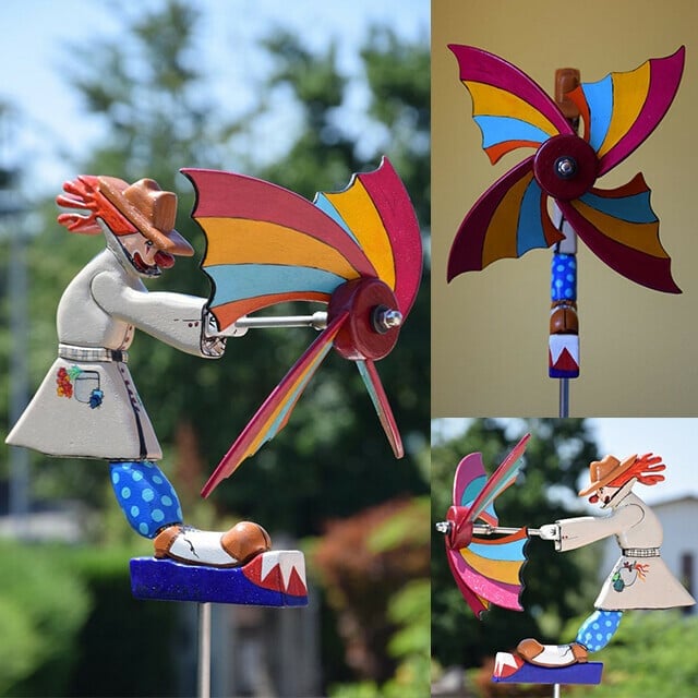 🎖️July 4th Flash Sale: 50% OFF Sitewide! 💕Handmade Whirligig Series Windmill - Garden Decoration