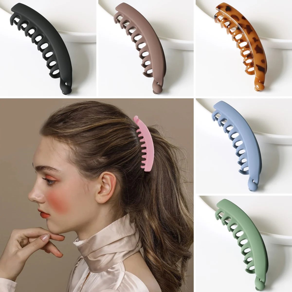 Last Day Promotion - 🔥Banana clip vertical hairpin⚡