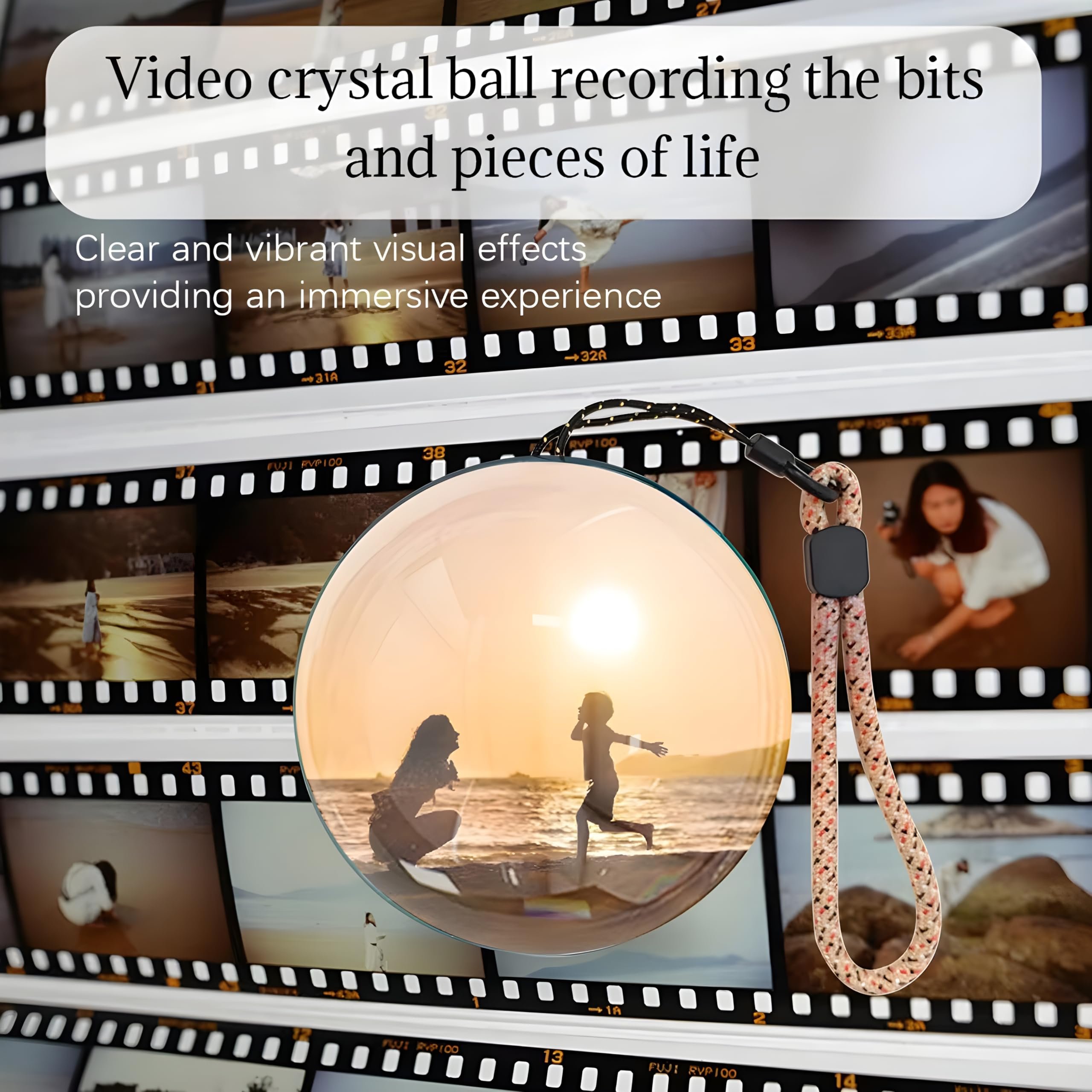 🎁TikTok Last Day Sale - 70% OFF🎁The Magic Crystal Ball — Hold the Breathing Memories in Your Hand.