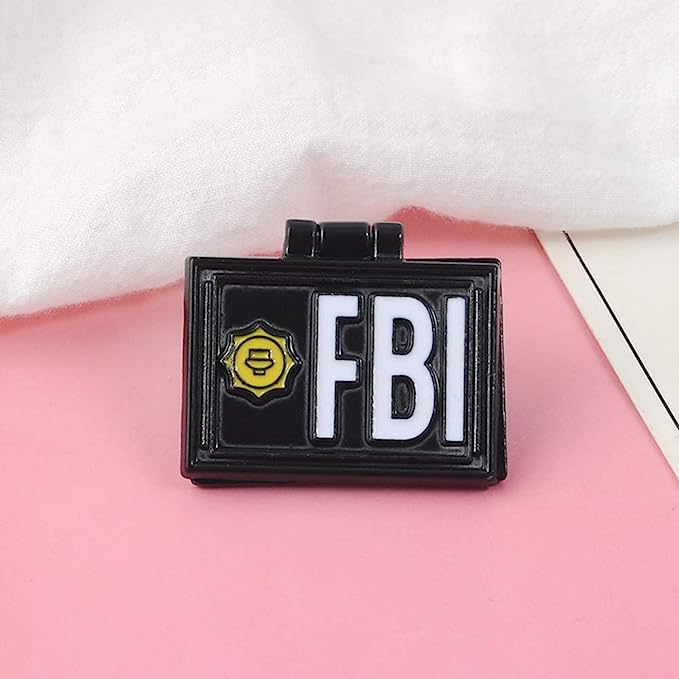 🎃Halloween Early Sale 50% OFF🔥Novelty FBI ID Card Pin