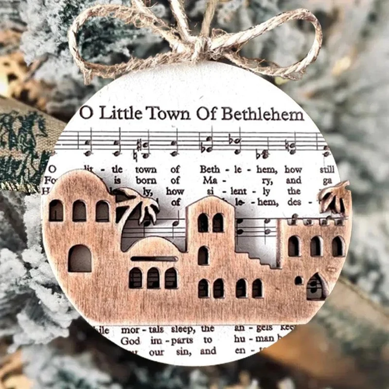 🔥Early Christmas Pre-Sale-49% OFF🎵-Music Sheet Nativity Ornament