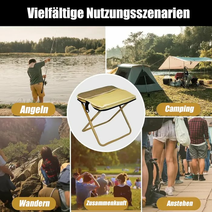 🎉Letzter Tag 49% Rabatt🪑Ultraleichter Klapphocker