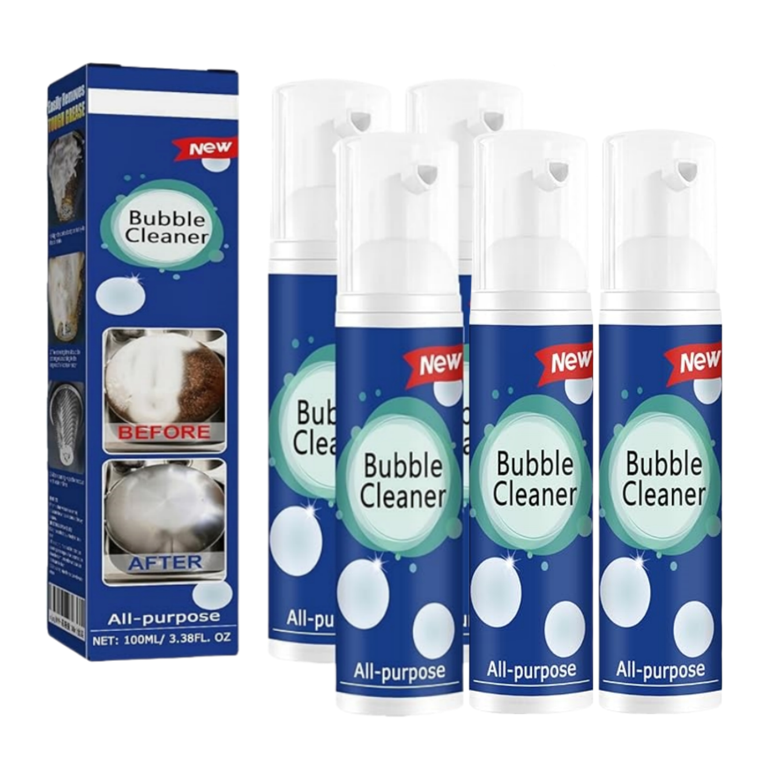 🔥LETZTER TAG 50% Rabatt- Hochwirksames Entfettungsschaumspray, Allzweck-Reinigungsspray ohne Abspülen💦