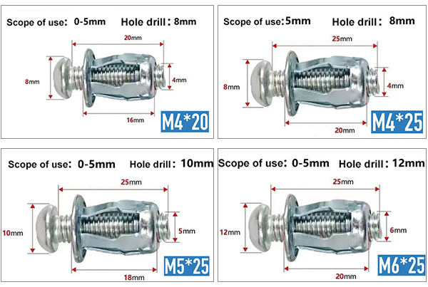 🔥Last Day Promotion 50% OFF🔥 Expansion Screw Petal Nut