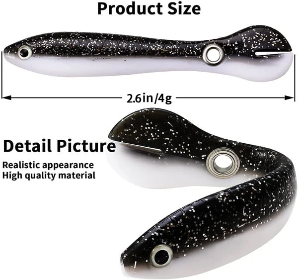 💥LAST DAY SALE 50% OFF💥Soft Bionic Fishing Lures⚡BUY 2 GET 1 FREE⚡